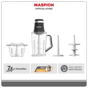 Maspion Food Chopper Penghalus Makanan 2 Liter & 1.2 Liter MFC-201 AP